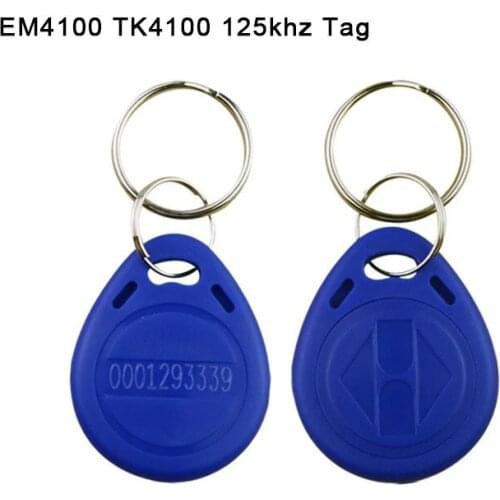 5Pcs Read Only EM4100 TK4100 125KHz Proximity Chip Tag Sticker Key ID Keyfobs RFID Fob Token Ring Card