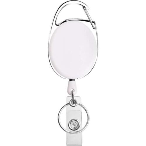 Key Ring Badge Reel Holder Hospital Nurse Supplies Driver License Card School for Employee Police Officers Gifts