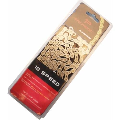 PROMEND Bicycle Chain Mountain Bike Variable Speed Chain Riding Accessories Hollow Stainless Steel 10-speed S10EL Cn(origin)