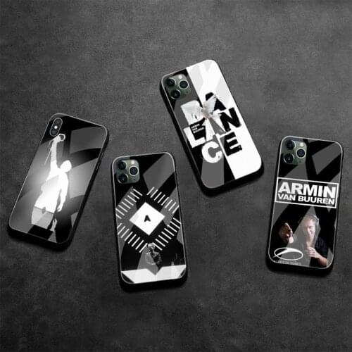 Armin van Buuren Phone Case Tempered Glass For iPhone 12 Pro Max Mini 11 Pro XR XS MAX 8 X 7 6S 6 Plus SE 2020 cover