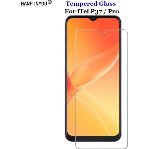 For iTel P37 / Pro Clear Tempered Glass 9H 2.5D Premium Screen Protector Protection Film