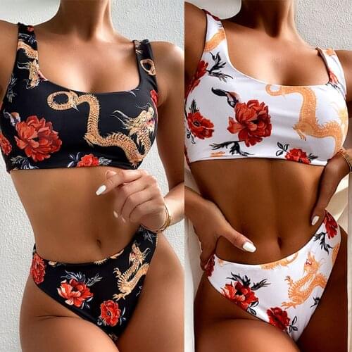 Womens Swimming Suit 2021 Women Sexy Solid Bikini Set Push-Up Padded Swimwear Bathing Swimsuit Beachwear biquinis feminino