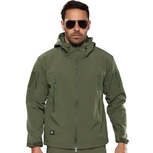 PAVEHAWK Jacket Windbreaker Fleece Jacket Mens Jackets Coats Women Camouflage Softshell Army Military Jacket Streetwear Clothes