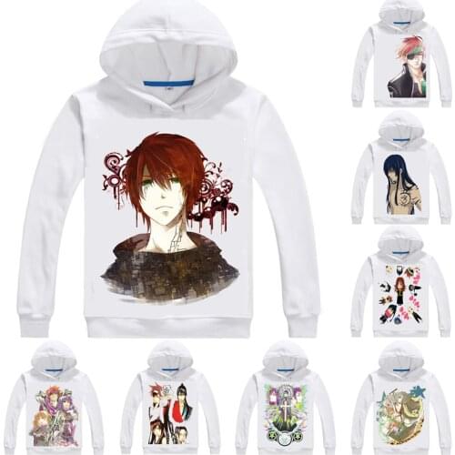 D.Gray-man Hoodies Men Anime Hoodie Katsura Hoshino Di Gureiman Lavi Bookman Jr Yu Kanda Allen Walker Anime Cosplay Sweatshirts