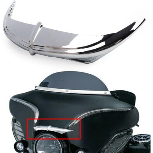 Motorbikes Batwing Fairing Brow Accent for Harley Touring 1996-2013 Electra Glide Classic EFI FLHTCI & 1996-1999 FLHTCU