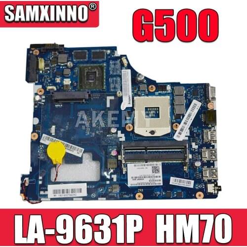 SAMXINNO LA-9631P For Lenovo G500 Laptop motherboard VIWGP/GR LA-9631P HM70 Test