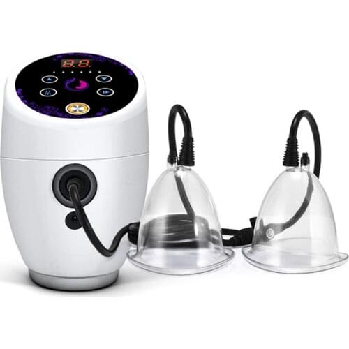 Breast Vacuum Massager Smart Touch Screen Multiple Size Suction Pump Massage Cup Massage Slimming Suitable For Home Salon Spas
