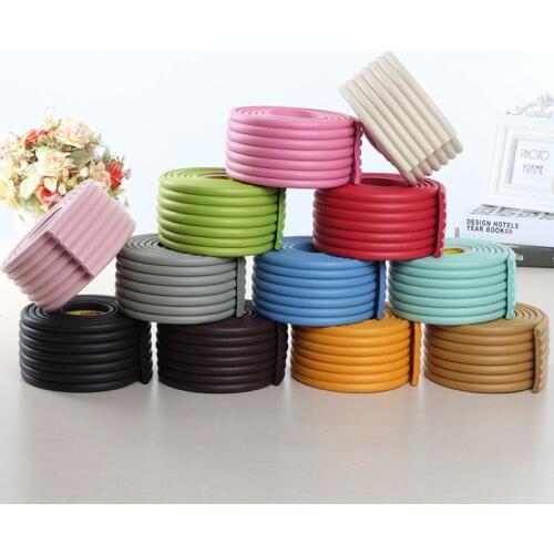 2M Baby Safety Table Desk Edge Guard Home Cushion Protector Safe Protection Children Bar Thicken Bumper Strip With Sticky Tape