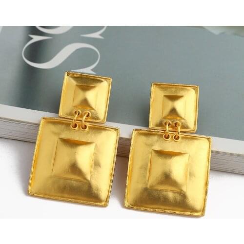 Ztech Women's Gold Earrings