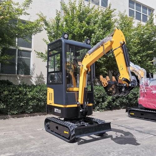 1000 KG Humanized design chinese mini excavator with cab mini diggers for sale