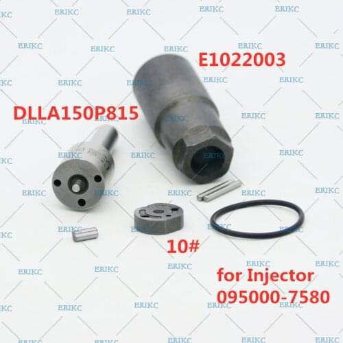 23670-0G010 Injector Overhaul Repair Kit 095000-7580 Nozzle DLLA150P815 Valve Plate 10# Nut Cap E1022003 for DENSO Toyota