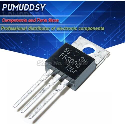 5PCS IRFB3006PBF IRFB3006 TO-220 60V / 195A MOSFET N-channel logic level gate IC
