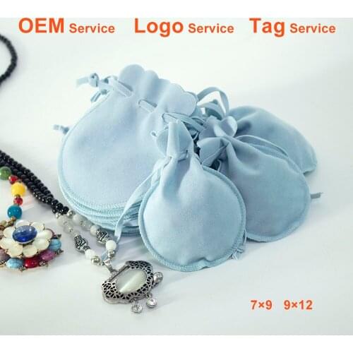 Jewelry Packing Bag Velvet Pouches Wedding Candy Gift Bag Perfume Lip Gloss Pouches Personalized Can Customized Logo