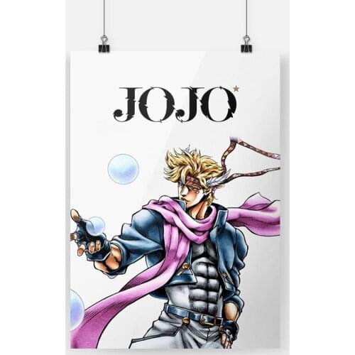 Joseph Joestar JoJos Bizarre Adventure Canvas Poster Painting Wall Art Decor Living Room Bedroom Study Home Decoration Prints