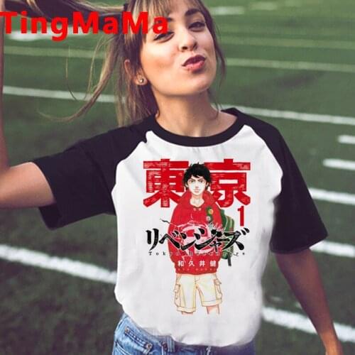 Tokyo Revengers t-shirt clothes male ulzzang graphic tees 2021 streetwear clothes top tees kawaii