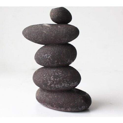 Backflow Incense Burner High Mountain Retro Ceramic Waterfall Incense Stick Holder Zen Buddhist Porta Incenso Home Decor EB5XX