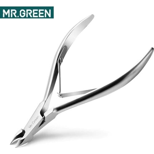 MR.GREEN Nail Clipper Cuticle Nipper Cutter Stainless Steel Pedicure Manicure Scissor Nail Tool For Trim Dead Skin Cuticle