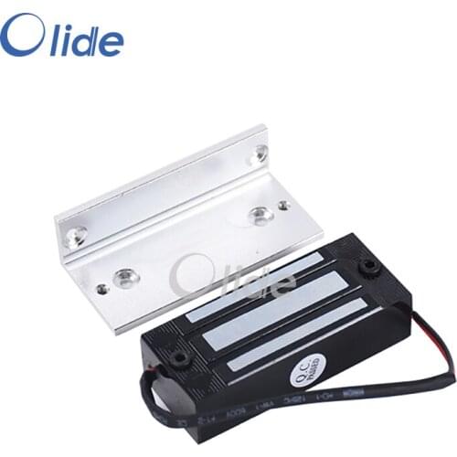 Olide Electric 60KG Magnetic Lock,Durable Aluminum Alloy Electric Bolt Lock