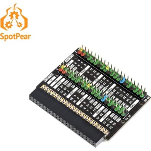 Raspberry Pi 400 GPIO Header Adapter, Header Expansion, 2x 40PIN Header