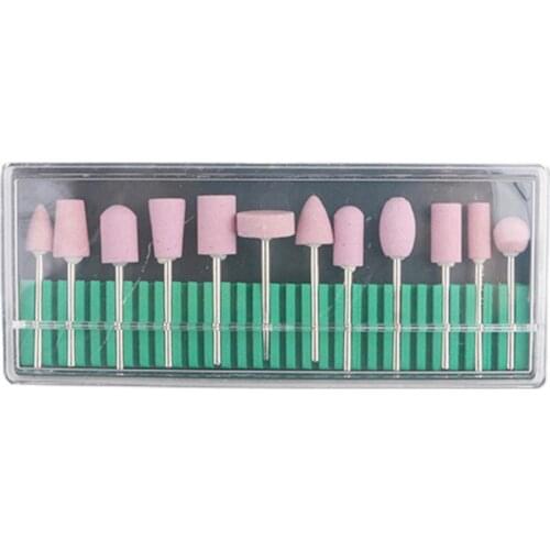 Pink Delicate High Strength Quartz Stone Nail Cutter Bits Lightweight Nail Drill Bit Fine Workmanship for Artwork Making