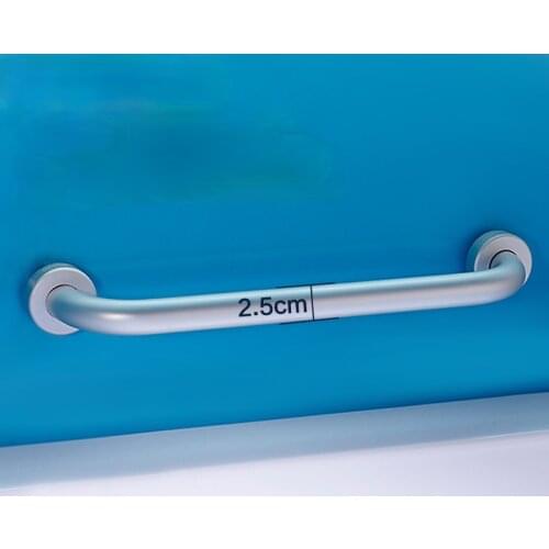 Bathroom Aluminum Safety Rails Accessories Grab Bar Punch Toilet Safety Rail Handle Grip Poignee Ventouse Home Improvement DI50F