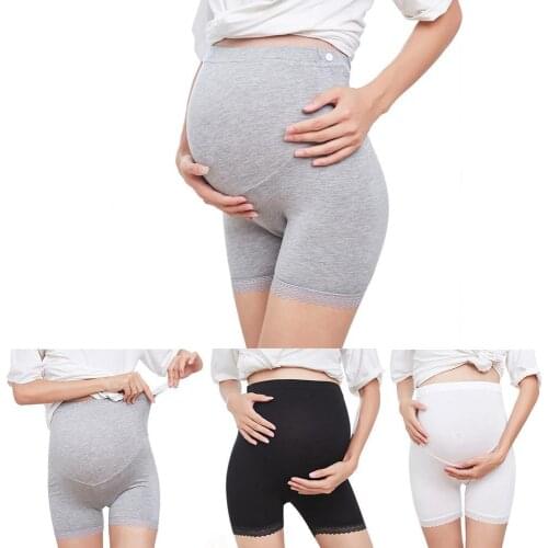 Maternity Shorts Womens Maternity Shapewear Pettipant Seamless Soft Under Shorts for Pregnant Women