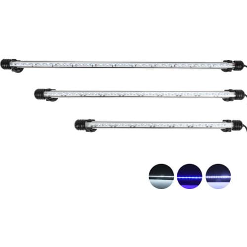 Aquarium Waterproof Dimmable LED Light Fish Tank 3 Light Modes Submersible Light 100-240V