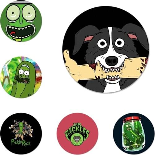 58mm Mr. Pickles Icons Pins Badge Decoration Brooches Metal Badges For Backpack Decoration