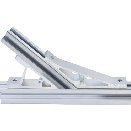 1PC 135 Degree Profile Bracket Industrial High Intensity Corner for 2020 3030 4040 4545 5050 Aluminum Profile