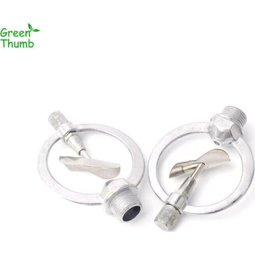 1pc 1/2 Inch Alloy Nozzle Male Thread Butterfly Rain-Type Sprinkler Green Thumb Horticulture Irrigation Agricultural Sprayer