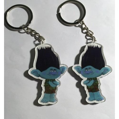 10pcs/ one design Custom Acrylic Badge Charactor badge DIY acrylic keychain logo badge with any design