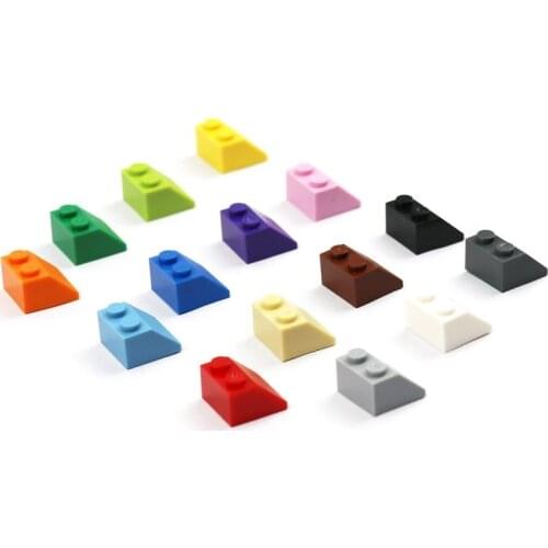 100pcs MOC Sets Robots Accessories City Building Blocks House Parts Roof Slope 45° 2 x 2 Bricks Sloped 3039 Kids Technical Gifts