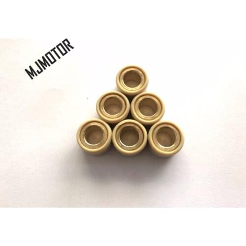 16g CH125 Variator Rollers set 6pcs For Chinese QJ Keeway Scooter Honda CF150 ATV Moped Spare Part M20x15mm