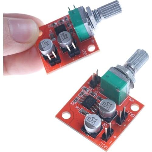 2pcs DC 3.7V-12V LM386 Electret Microphone Power Amplifier Board Gain 200 Times
