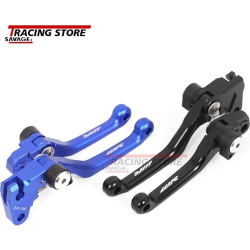 2001-2016 CNC Pivot Brake Clutch Levers For YAMAHA WR250F WR450F WR 250F 450F 2015 Motorcycle Accessores Dirt Bike Off-road Logo