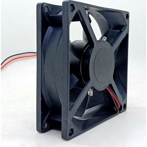 80mm fan 8025 12V Double Ball Blu-ray Fan 8cm Computer Cabinet Power Supply Mosquito Lamp Purifier Fan