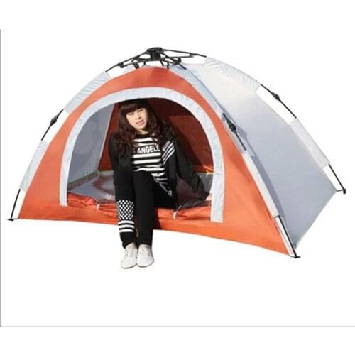 200*100*90CM Single Person Use Automatic Tent Double Layer Waterproof Windproof Camping Tent Beach Tent Ultralight Barraca