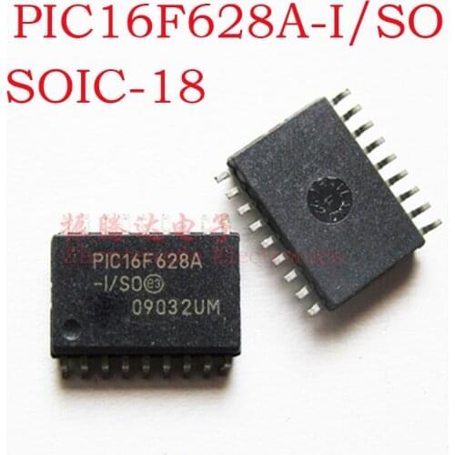 PIC16F628A-I/SO PIC16 PIC16F PIC16F628 PIC16F628A PIC16F628A-I IC MCU 8BIT 3.5KB FLASH SOIC-18