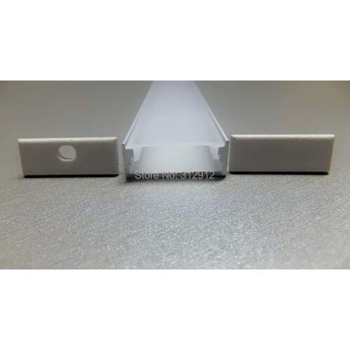 RA-2309;1M long aluminum alloy profile with PC cover;for flexibe and rigid LED strips;for 17mm pcba