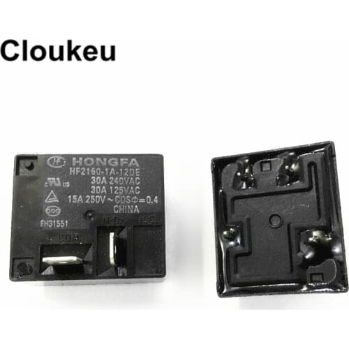 HF2160-1A-12DE 12V 30A Relay DIP4 T93 SLI