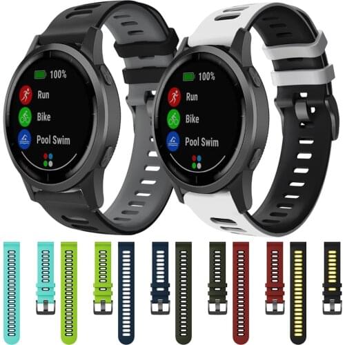 Vivoactive3 Correa Watchband Strap For Garmin Vivoactive 4 3 / Venu Silicone Band Bracelet for Forerunner 245 245M 645 bands