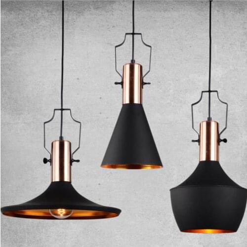 Nordic retro American ABC musical instrument lamp Iron Art Pedant lamp creative bar restaurant bar hot pot shop bell Chandelier