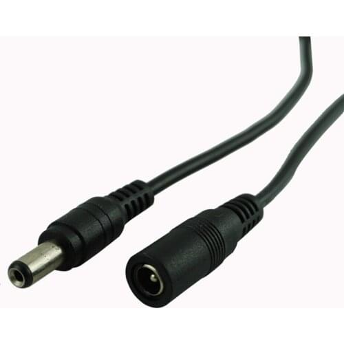 Sharelife 0.5 1.5 2 3 5 10m 12V 5.5*2.1mm Male and Female Line Power Extension Cord for DJ Stage Lighting Electronic Products