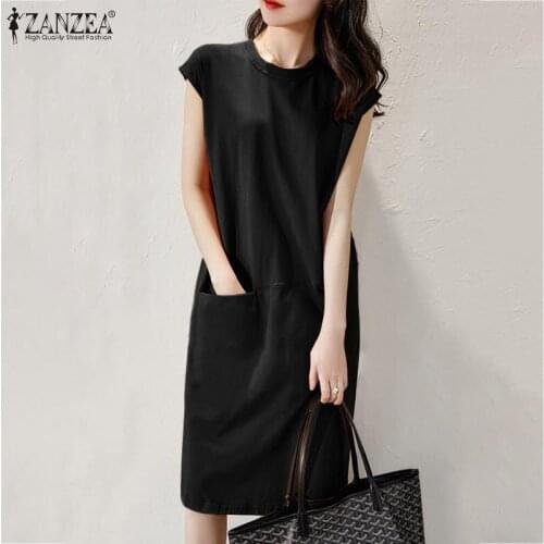 ZANZEA Office Summer Dresses China