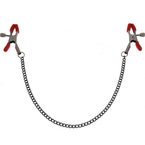 Nipple Breast Clamp Clip Chain Couple SM Sex Toys For Woman Sex Tools For Couples Adult Games