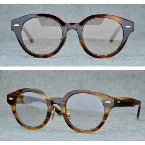 LKK Round frame Women Sunglasses Tinted Color Lens Vintage Shaped Sun Glasses Female Eyewear Blue Sunglasses Brand Designer