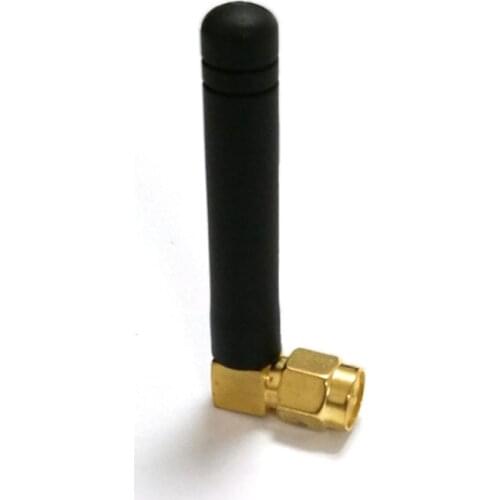 1Pc 3G Gsm Antenna 900-1800Mhz 1.5Dbi Omni Sma Male Right Angle Cdma Wcdma Tdscdma Aerial Phone Antenna