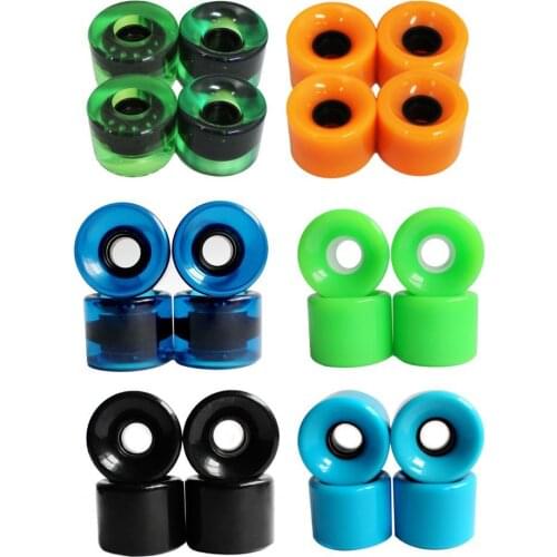 4Pcs Multi-color Skateboard Long Board Wheels for Surfboard electric skateboard skateboard deck Skate Board Accessories