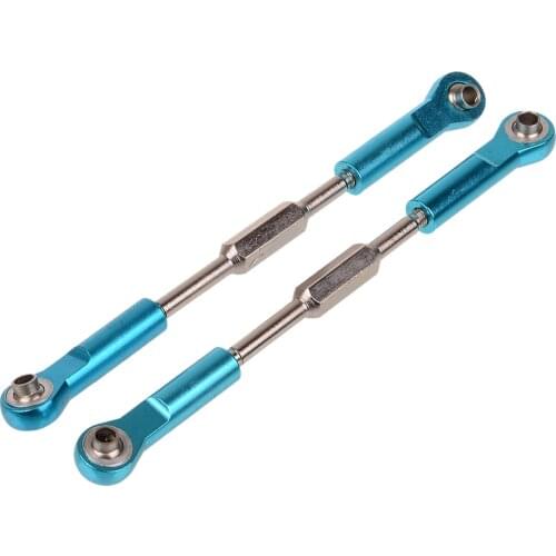 860015 Aluminum Linkages Upgrade Parts For HSP 1/8 Nitro Off Road Monster Truck RC Model Car Blue RC Car CNC 94762