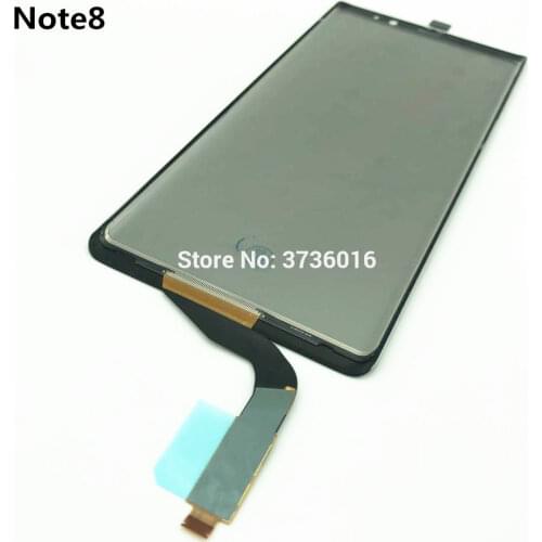 Front touch glass with polarizer For Samsung Note 8 N950 LCD display screen panel replacement repair